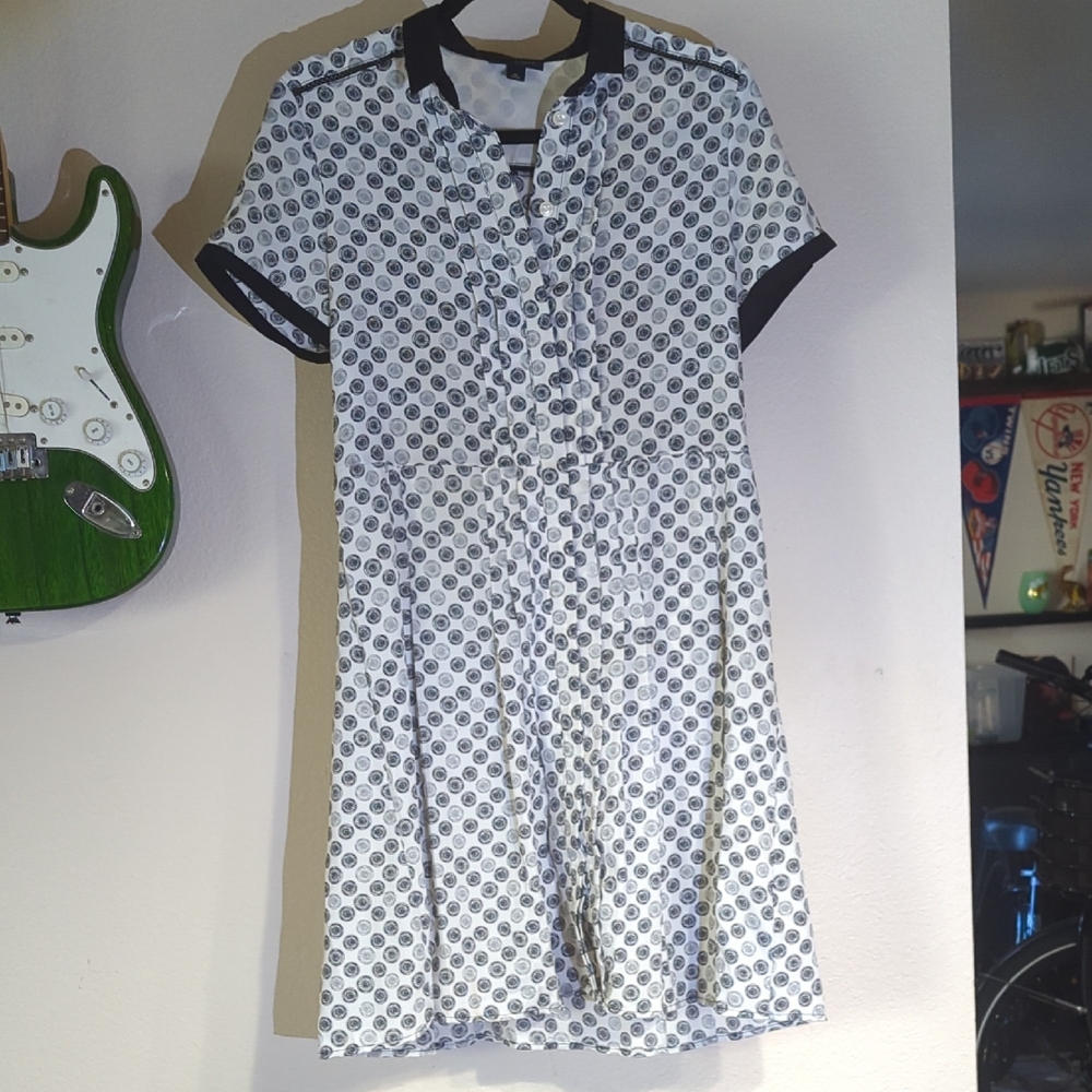 Jason Wu Monochrome Patterned Mini Dress